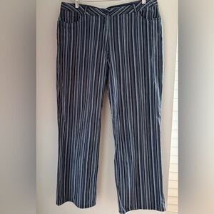 Northern Reflections Striped Pull On Pants